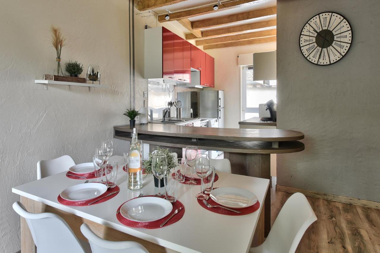 Appartement Le Cocon Chalonnais - Centre מראה חיצוני תמונה